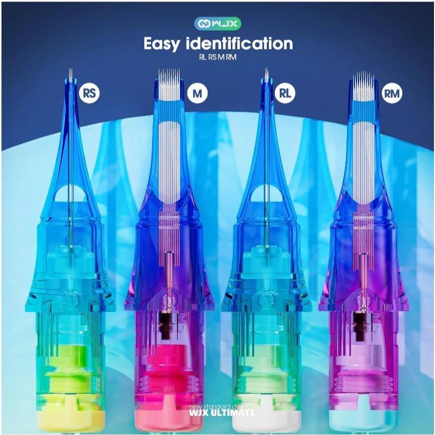 เข็มฮอคสักลาย Tattoo [WJX-Ultimate] 1 กล่อง 10 ชิ้น อุปกรณ์สักลาย