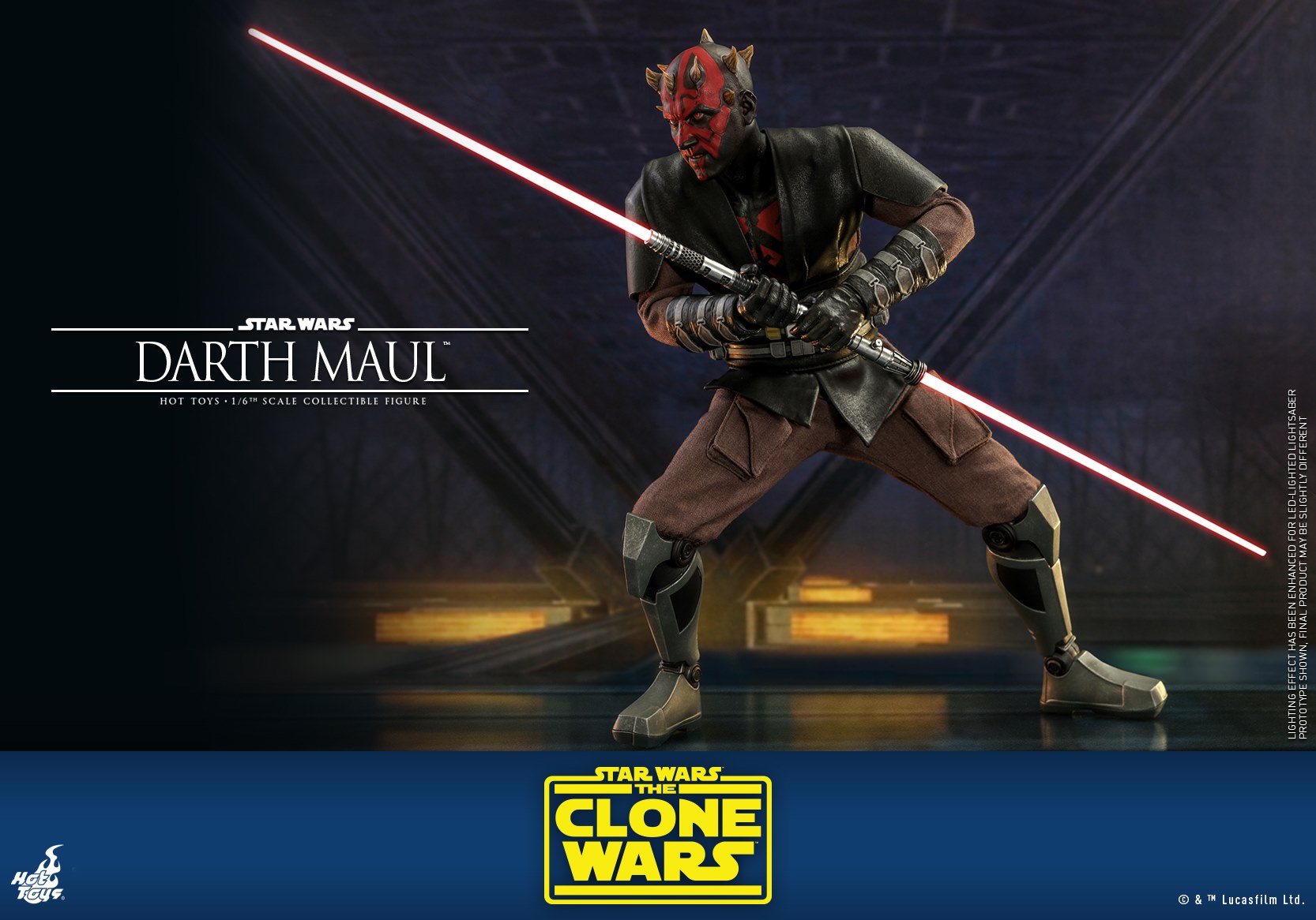 Hot Toys TMS024 1/6 Star Wars: The Clone Wars™ - Darth Maul™