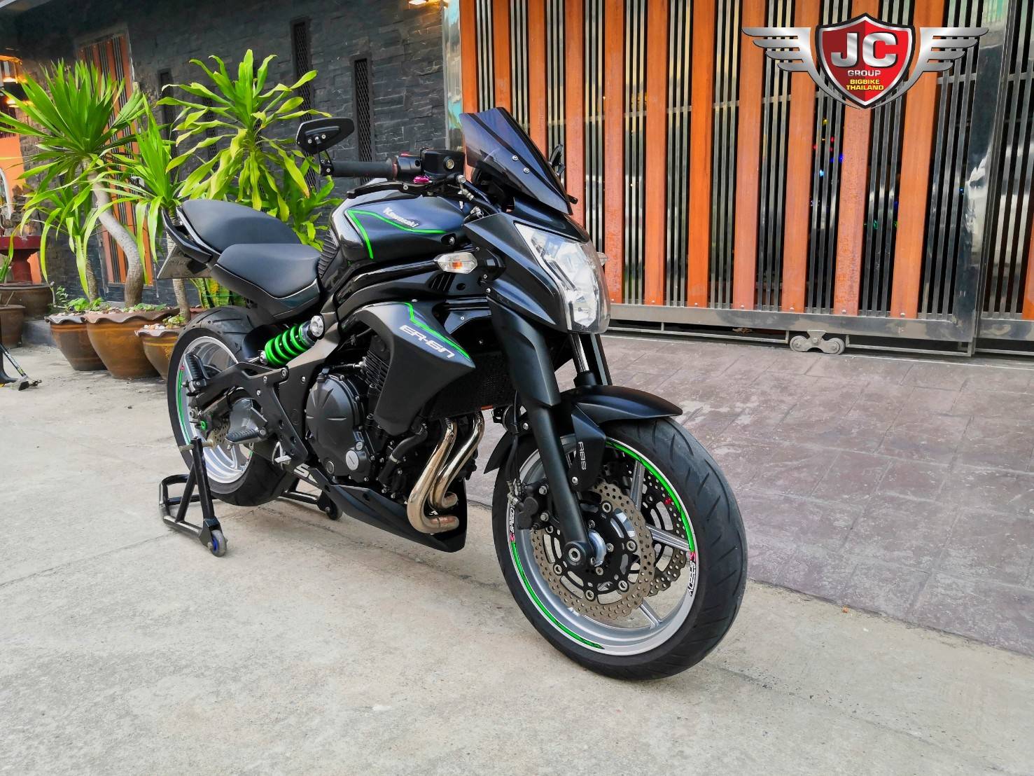 🤘 #ER6N ABS รถปลายปี2016แท้...ของแต่งแท้รอบคัน❗️ รถมือเดียวสภาพสวยกริ๊บ