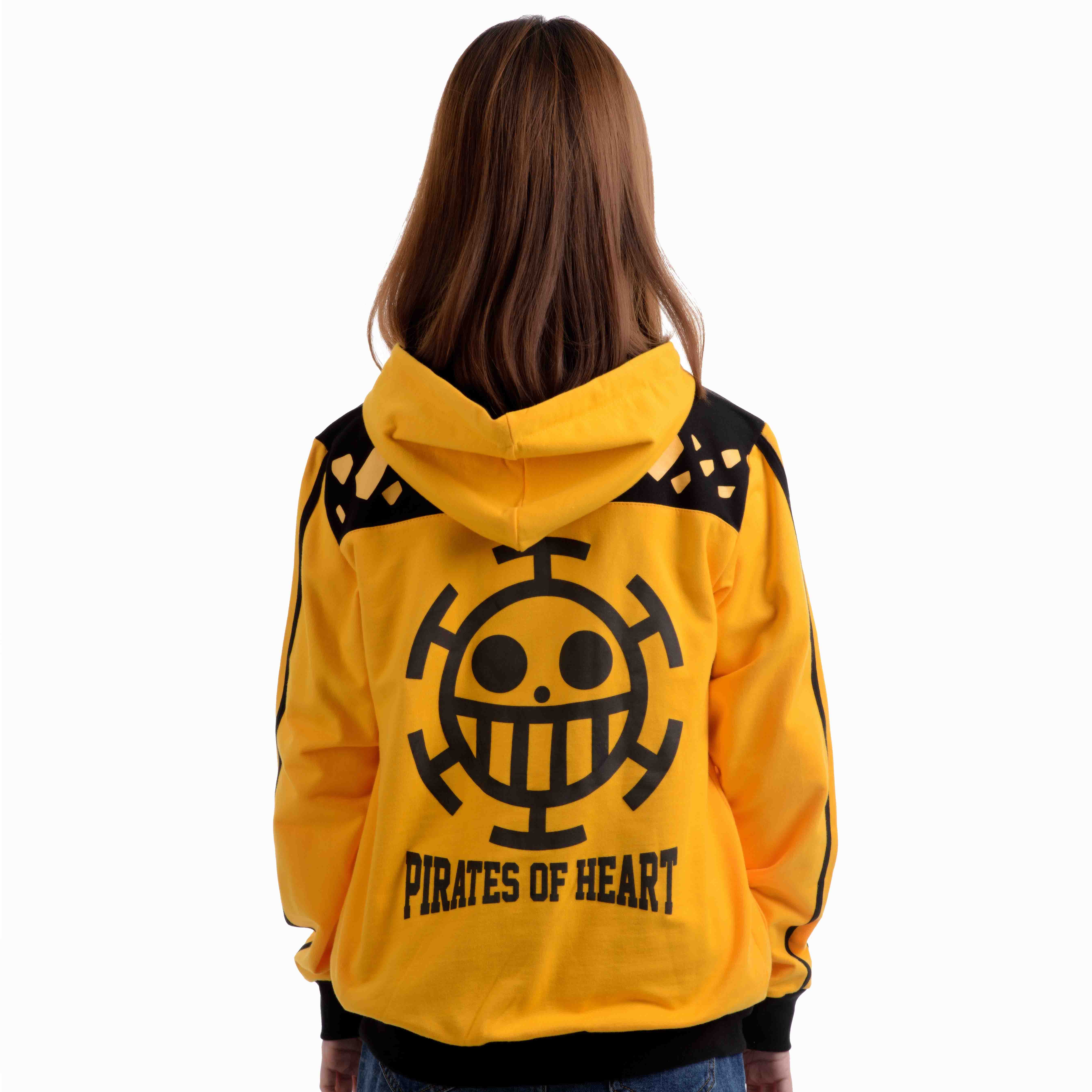 เสื้อแจ็คเก็ตมีฮู้ดการ์ตูนวันพีซ ลายลอว์ (Jacket Hood OP Law)
