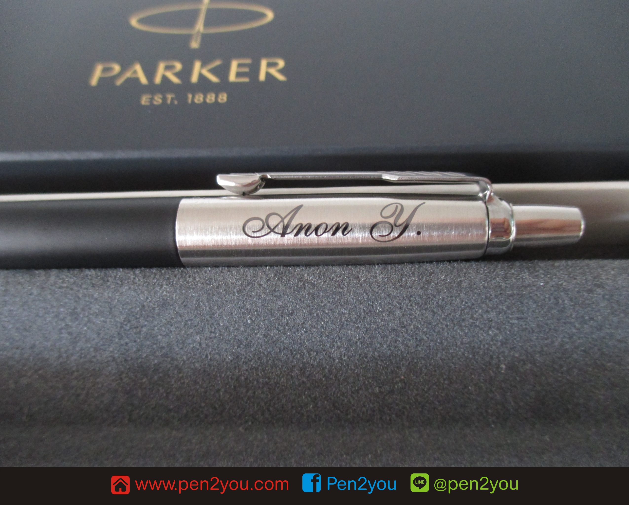 Parker ปากกาลูกลื่น จอตเตอร์ ดำ บอนสตรีท ซีที