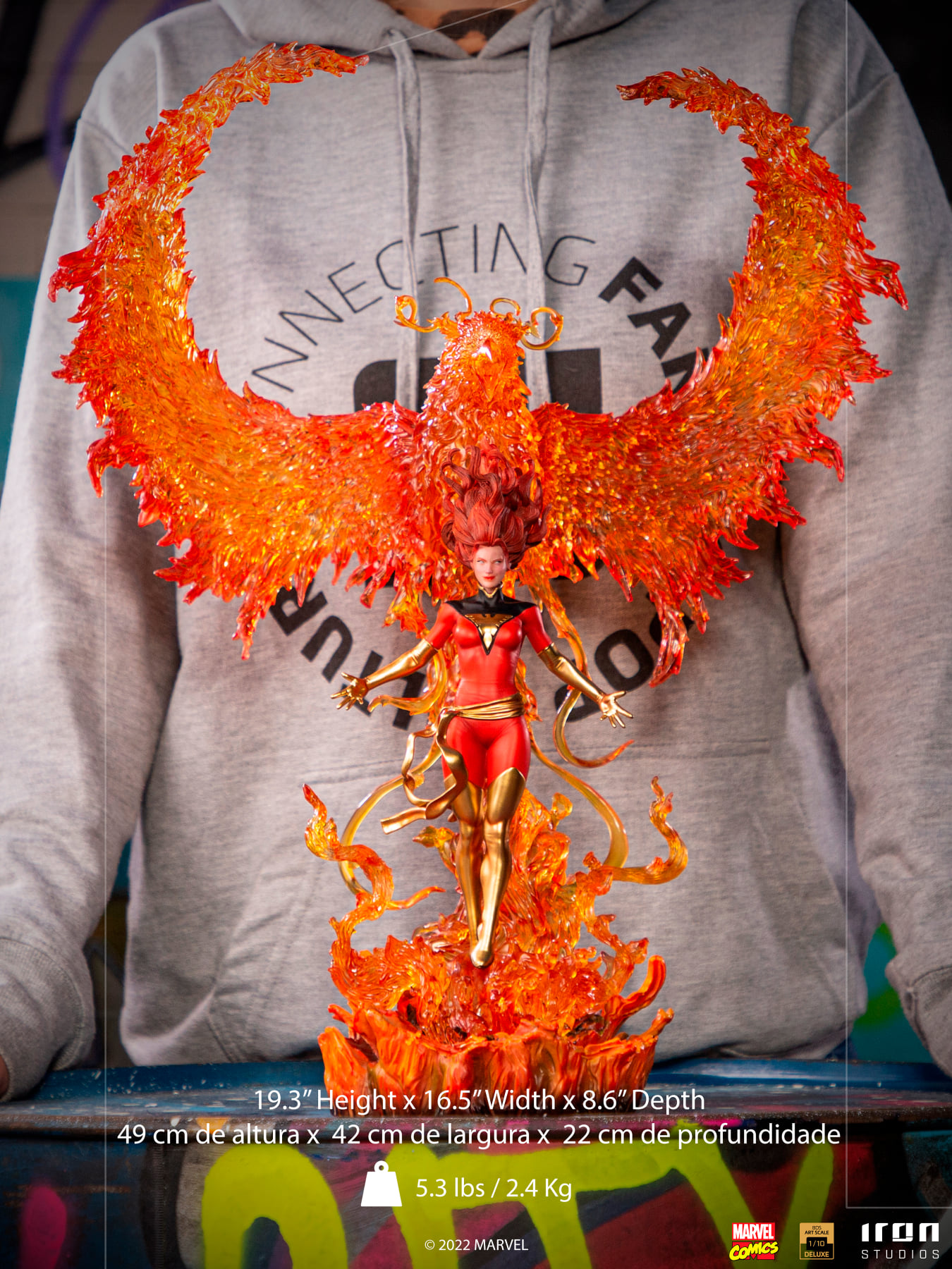 Iron Studios Deluxe BDS Art Scale 1/10 X-Men - Phoenix