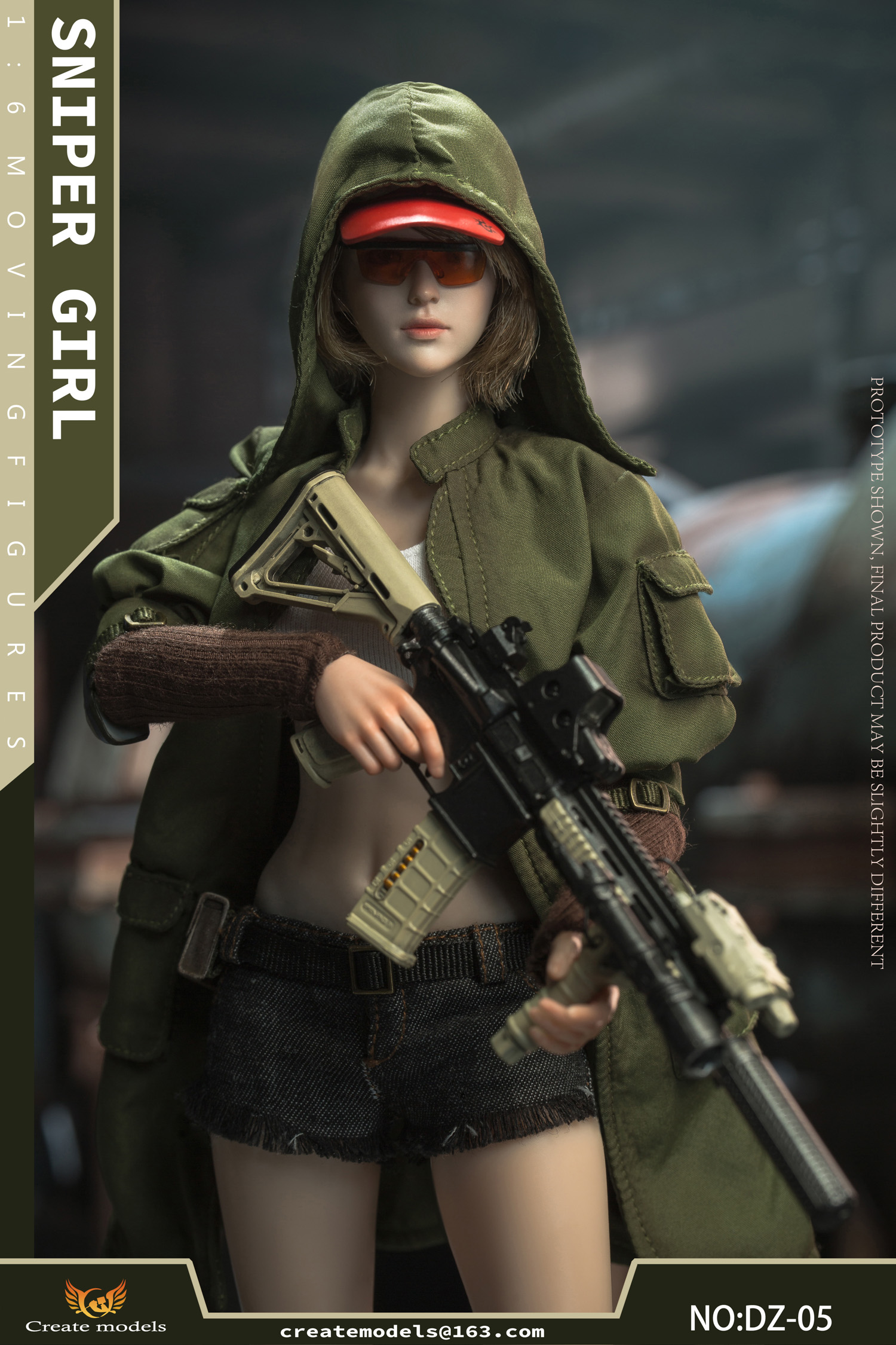 Create models DZ-05 1/6 Sniper Girl - Songbird
