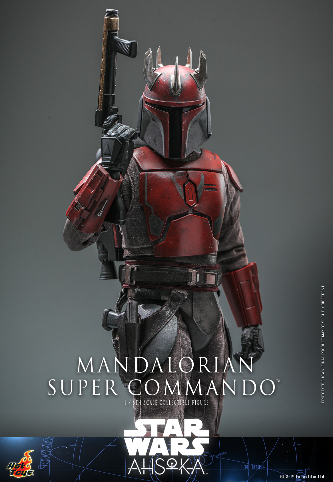 Hot Toys TMS127 1/6 Star Wars: Ahsoka™ - Mandalorian Super Commando™