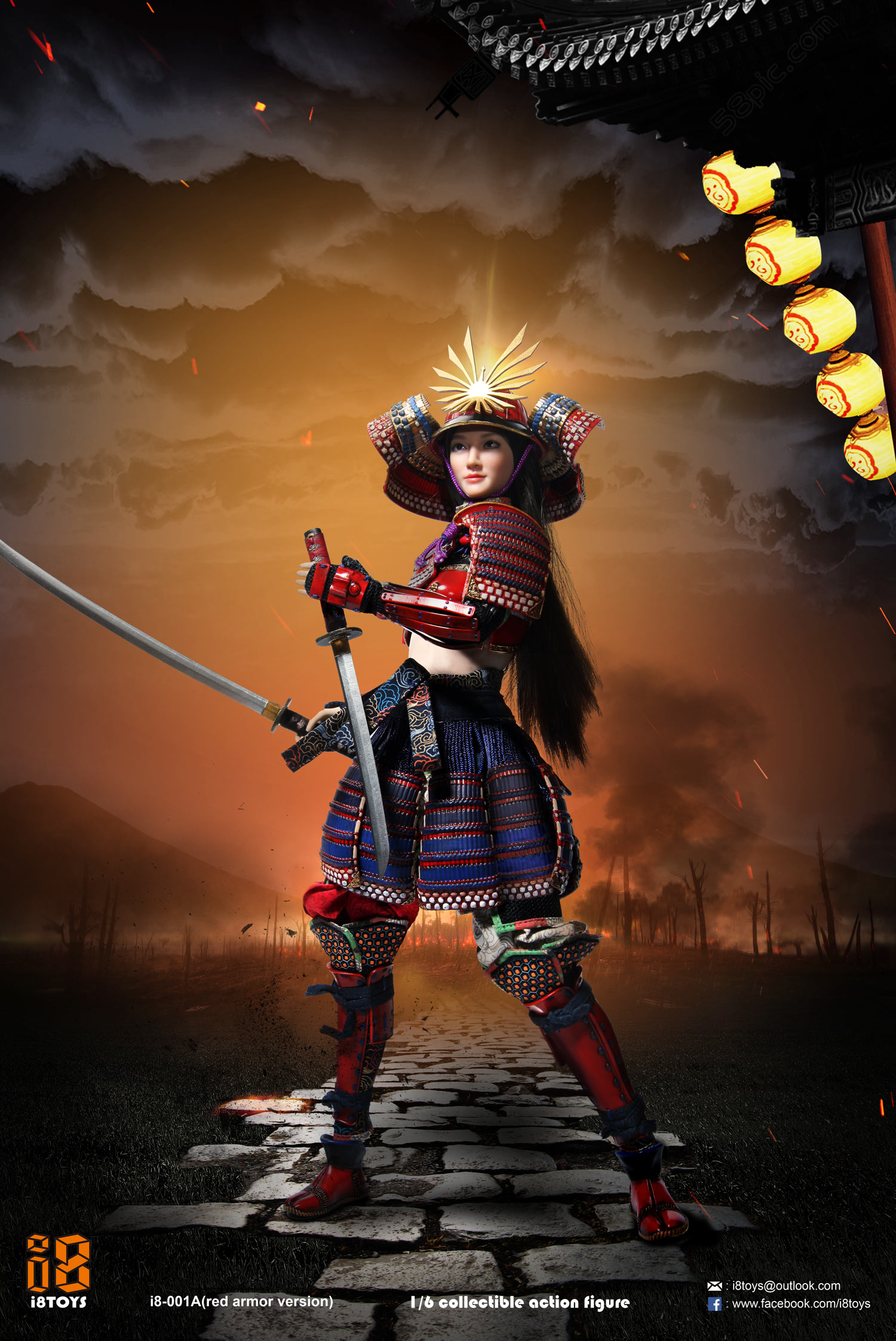 i8TOYS i8-001 1/6 Female Samurai - RIN