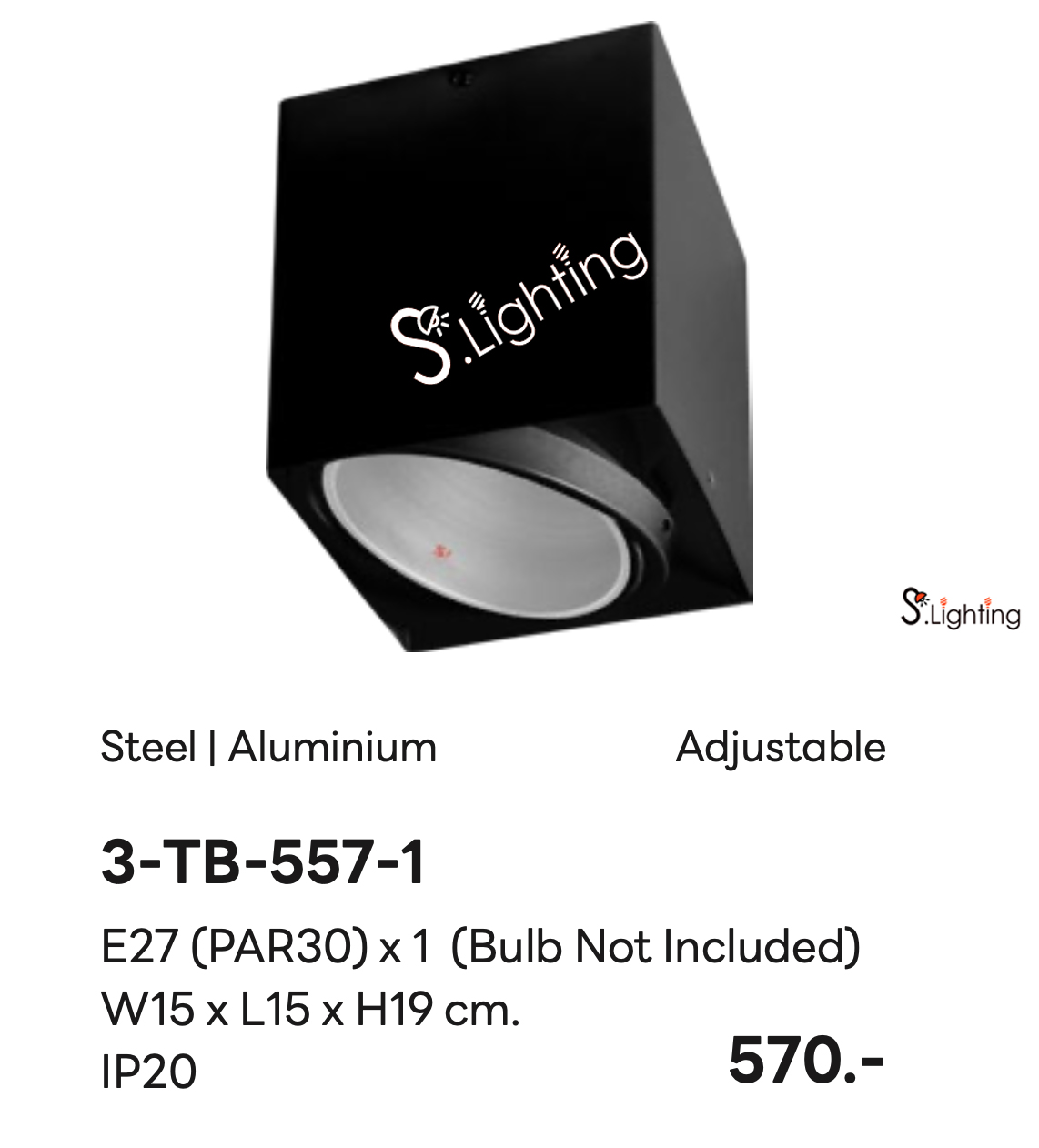 โคมไฟดาวไลท์ติดลอย 3-TB-557-1