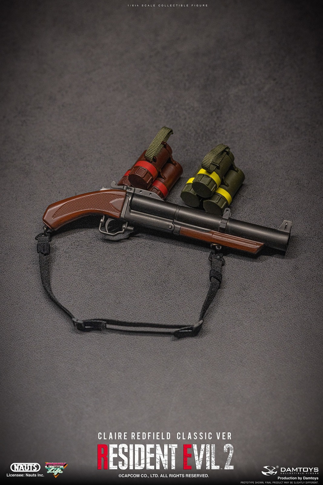 DAMTOYS DMS038 1/6 RESIDENT EVIL 2 - CLAIRE REDFIELD (CLASSIC VER)