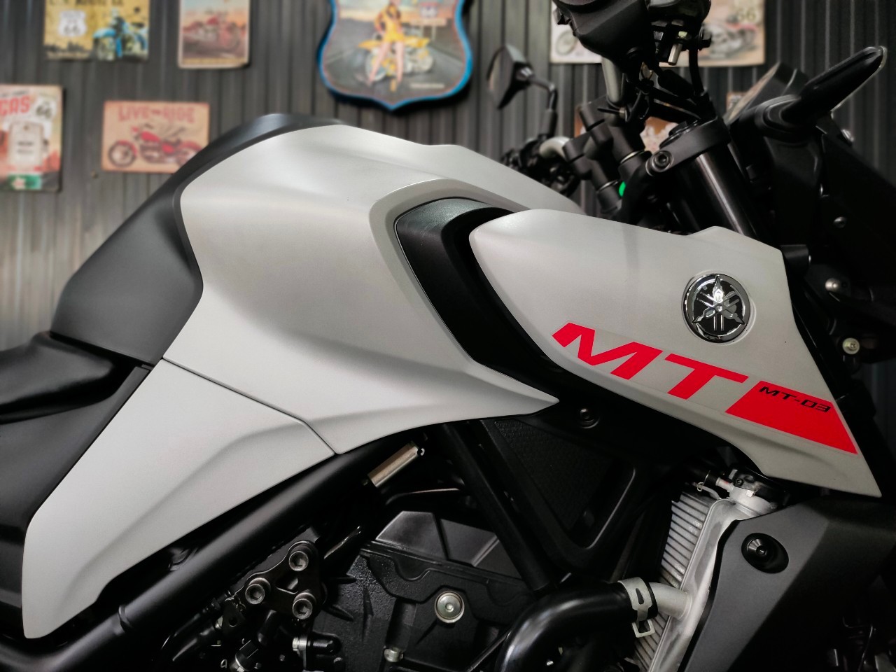 โป๊ะ‼️ ประวัติดีแต่งบน้อย 💥 เชิญทางนี้เลยจ้า 🤗 All new MT03 จดปี 2021 ✨ มือเดียว ไมล์น้อย สวยจัด ✨