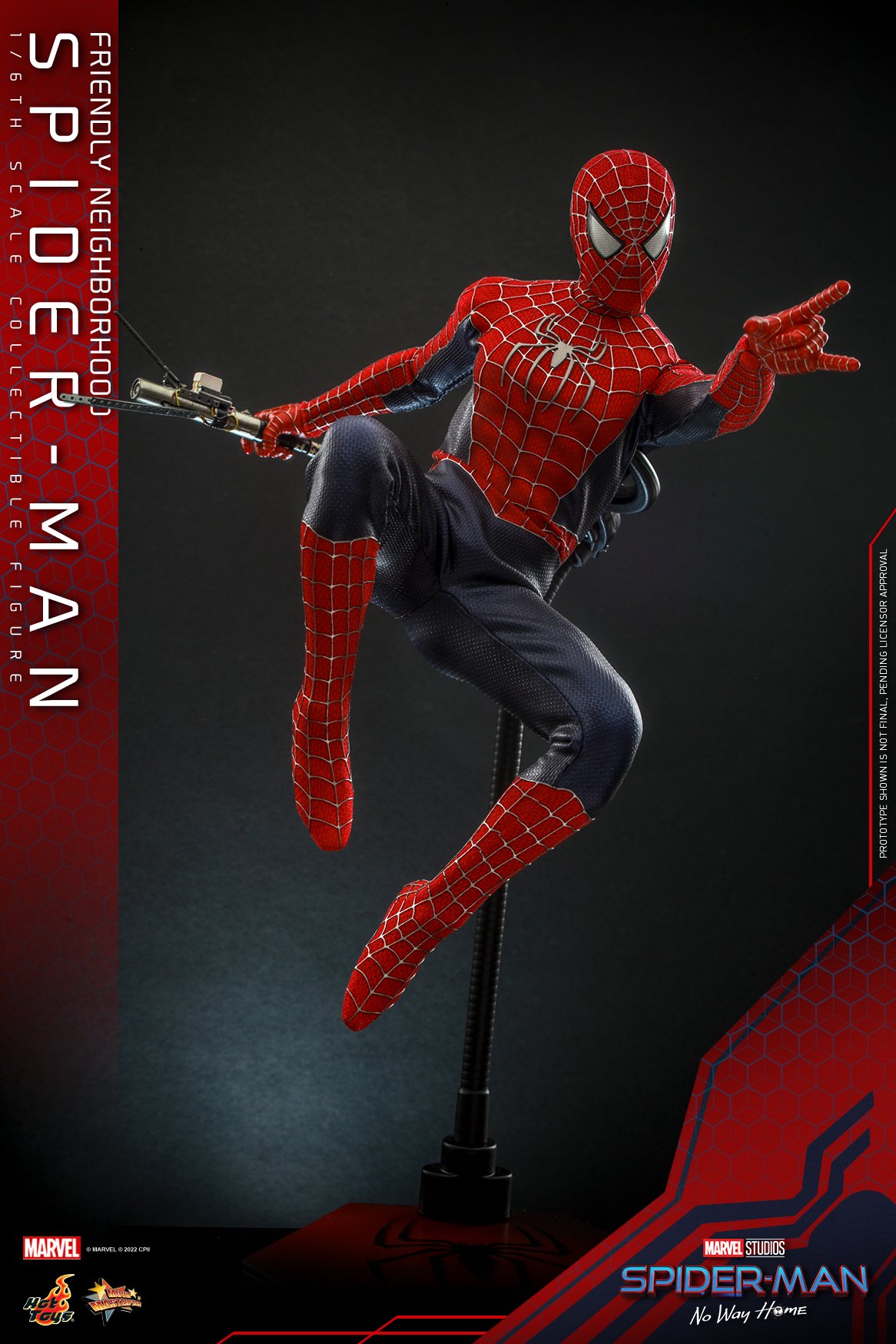 Hot Toys MMS661 1/6 Spider-Man: No Way Home - Friendly Neighborhood Spider-Man