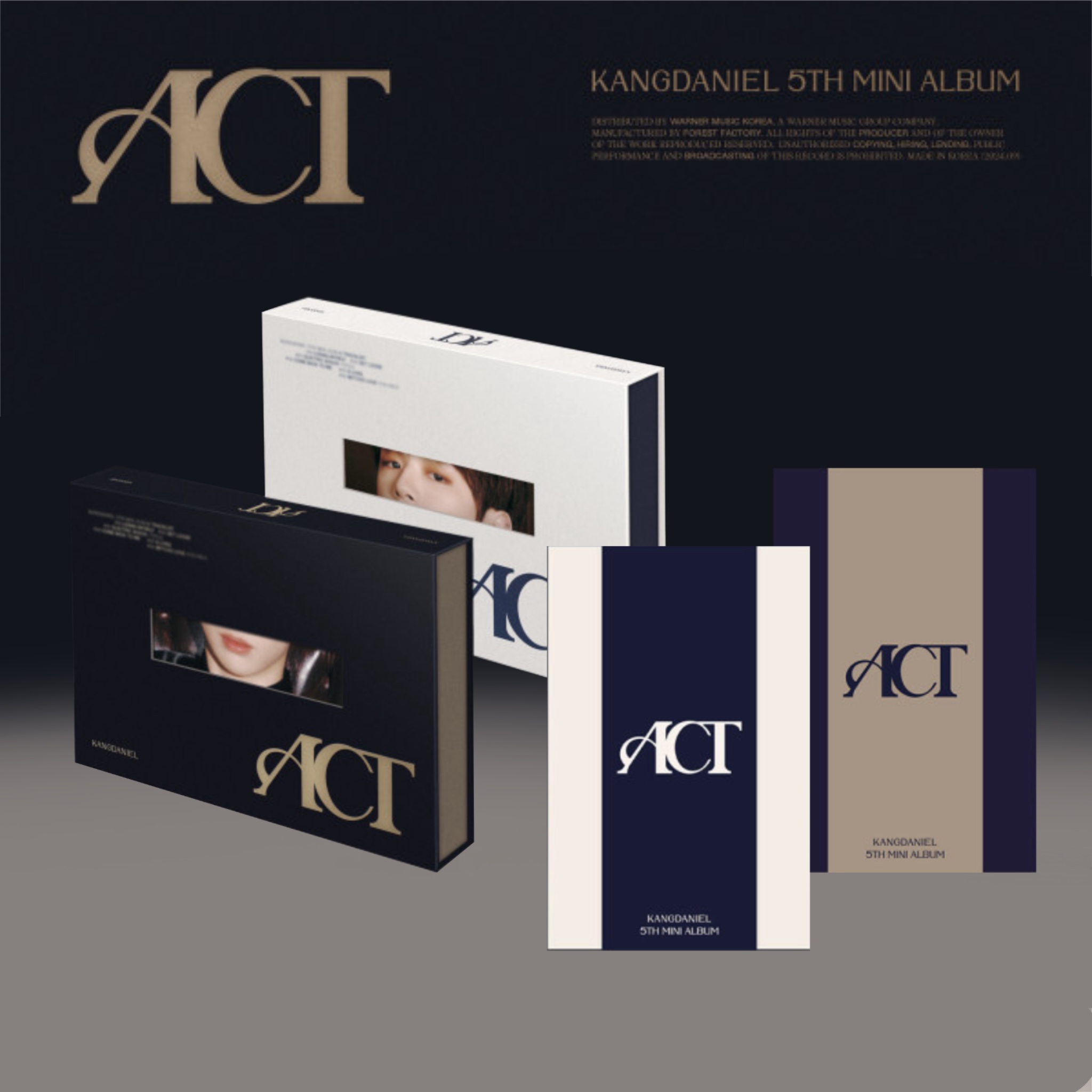 [PRE] KANG DANIEL - 5TH MINI ALBUM ACT (RANDOM)