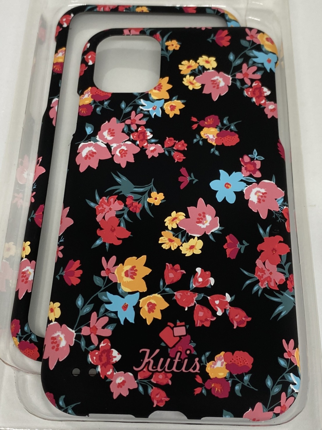 เคสคูทิส(Kutis)เคสไอโฟน11G(ลายดอกไม้หลากสี)มาใหม่ เคสประกบหน้า-หลัง เคสเรืองแสง เคสลายวินเทจ ร้านSuperhero Klongthom