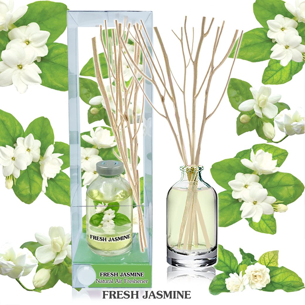 ฟุ้งสบายไม้หอม 40 ml กลิ่น FRESH JASMINE ดอกมะลิ