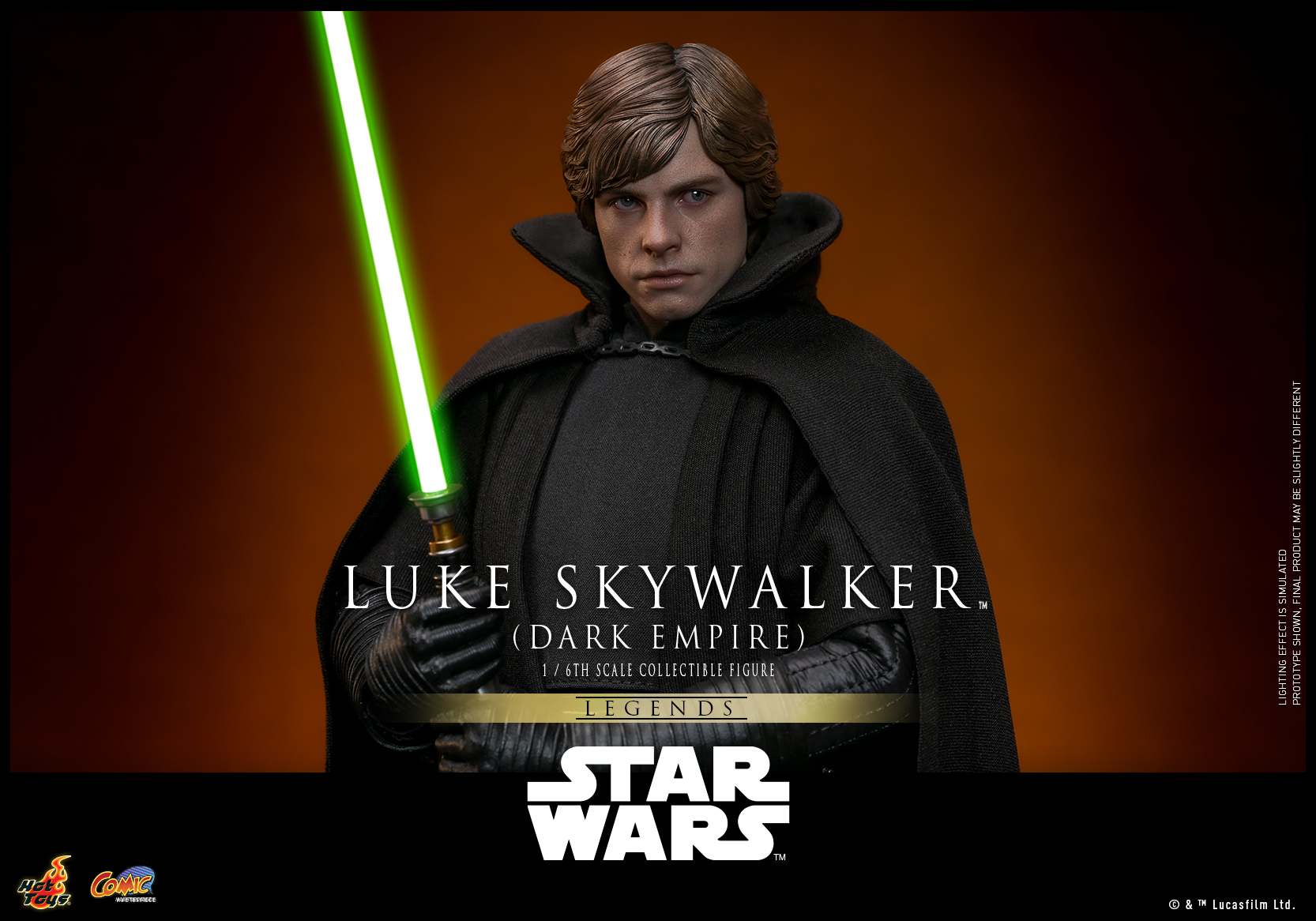 Hot Toys CMS019 Star Wars: Dark Empire™ - Luke Skywalker™ (Dark Empire)