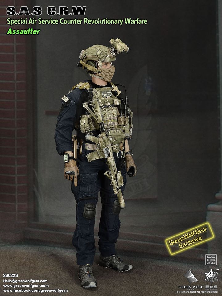 Easy&Simple 26022S S.A.S Counter Revolutionary Warfare Assaulter (Limited 100 sets)