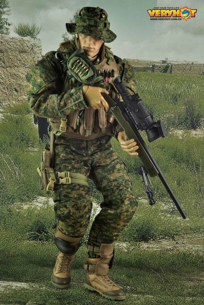 VERYHOT NO:1014-C USMC Sniper