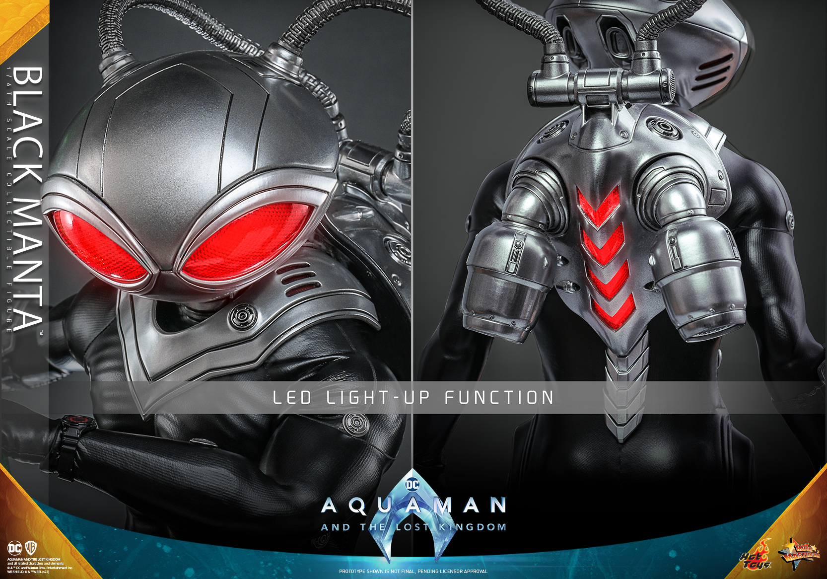 Hot Toys MMS739 1/6 Aquaman and the Lost Kingdom - Black Manta