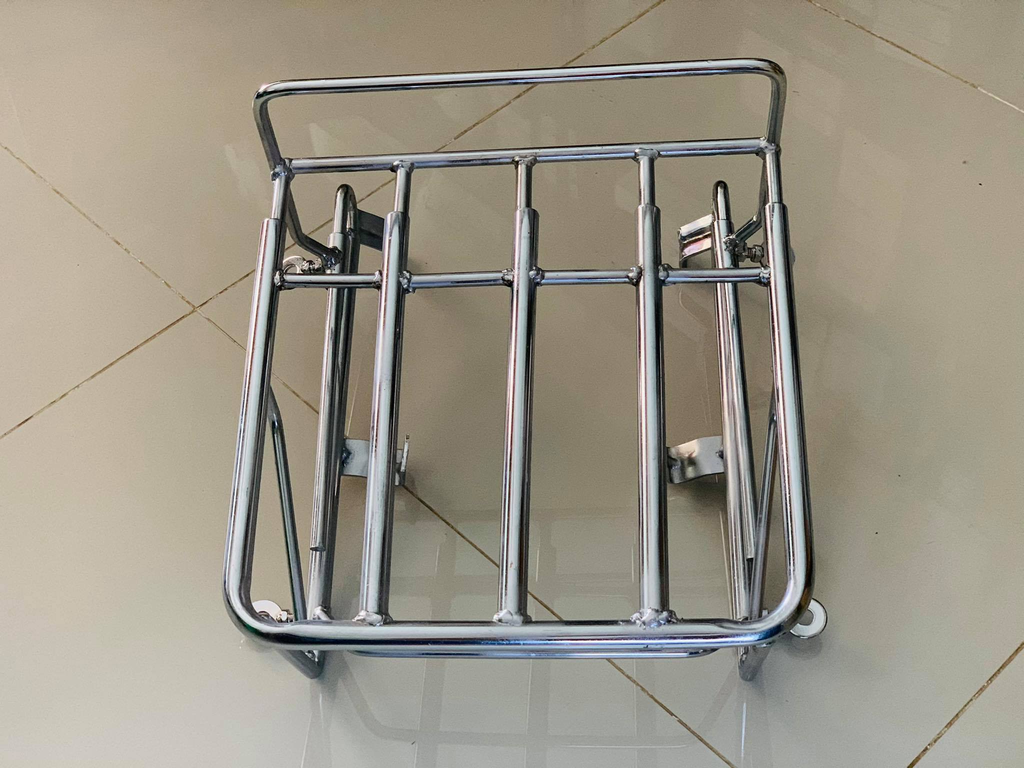 ตะแกรงท้ายดรีมคุรุสภาเหล็กชุบ