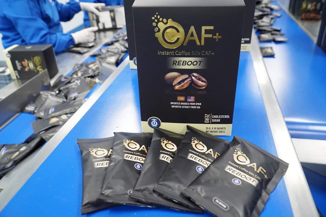 กาแฟ แบรนด์ caf plus coffee แคฟพลัส คอฟฟี่ กาแฟเพื่อสุขภาพ แคปพลัส cafplus