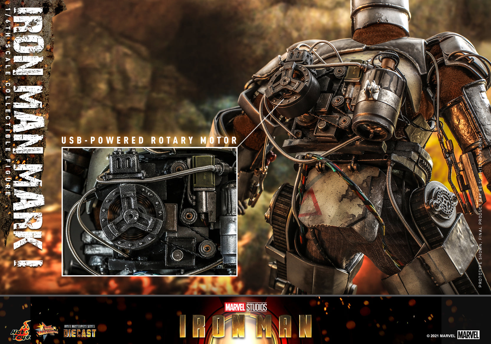 Hot Toys MMS605D40 1/6 Iron Man - Iron Man Mark I