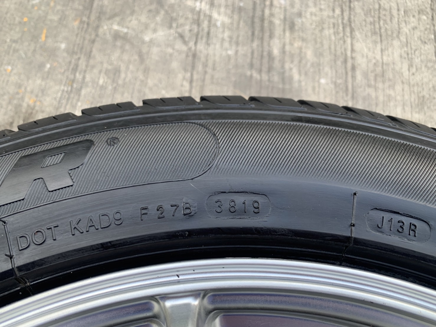 ✨ล้อแม็ก 6รู139✨Advan RS ขอบ 20 สีบอร์นไฮเปอร์ พร้อมยาง 265-50-20 THUNDERER ปลายปี 19