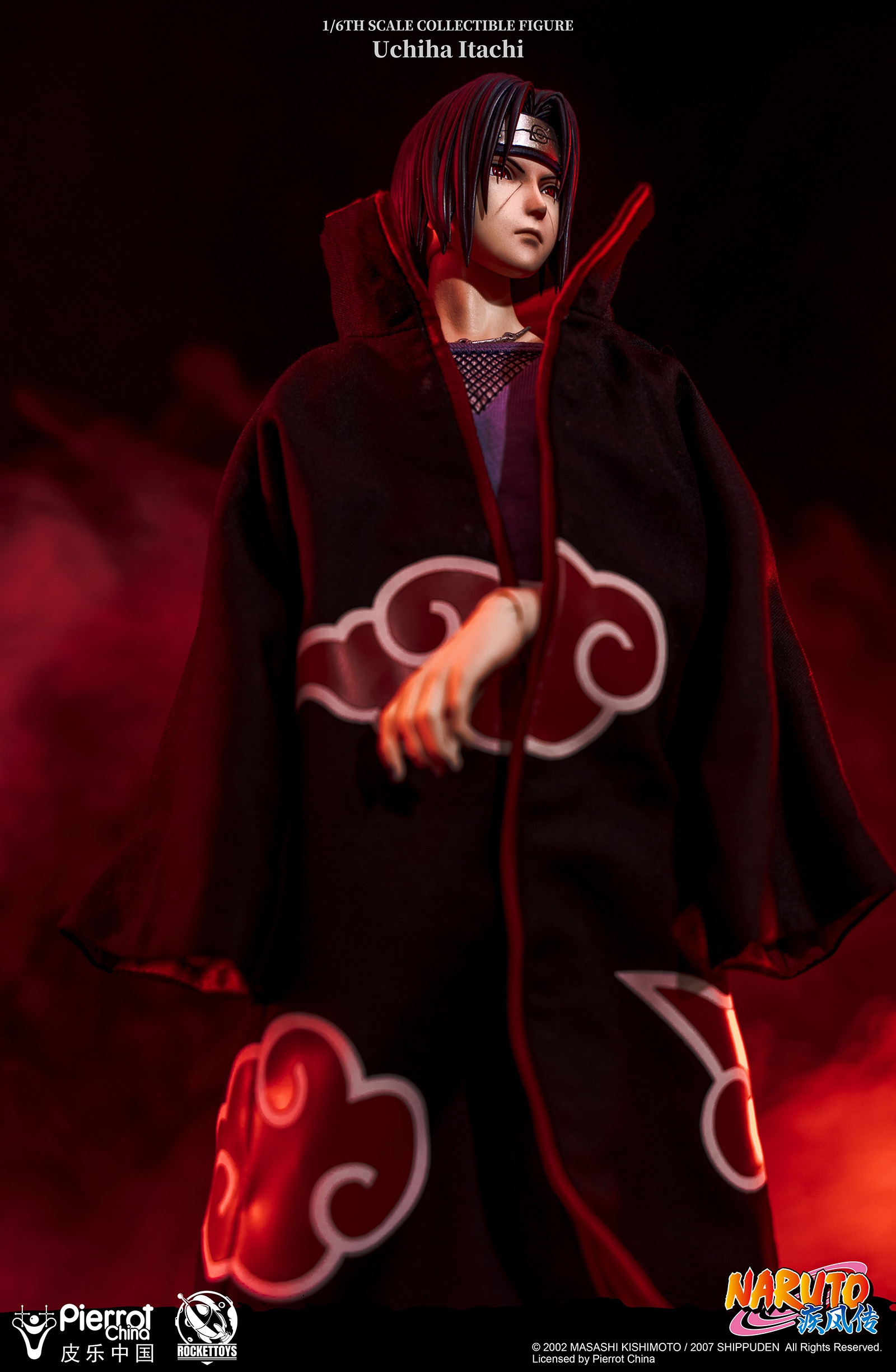 ROCKETTOYS ROC-003 1/6 NARUTO - UCHIHA ITACHI