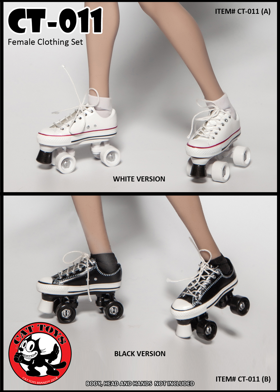 Cat toys CT011B Black Fitness Female Clothing Set