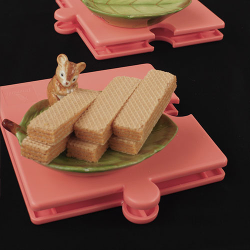 (ใหม่) ANTPAD แผ่นรองกันมด สีส้ม Coral (พาสเทล) จำนวน 1 แผ่น