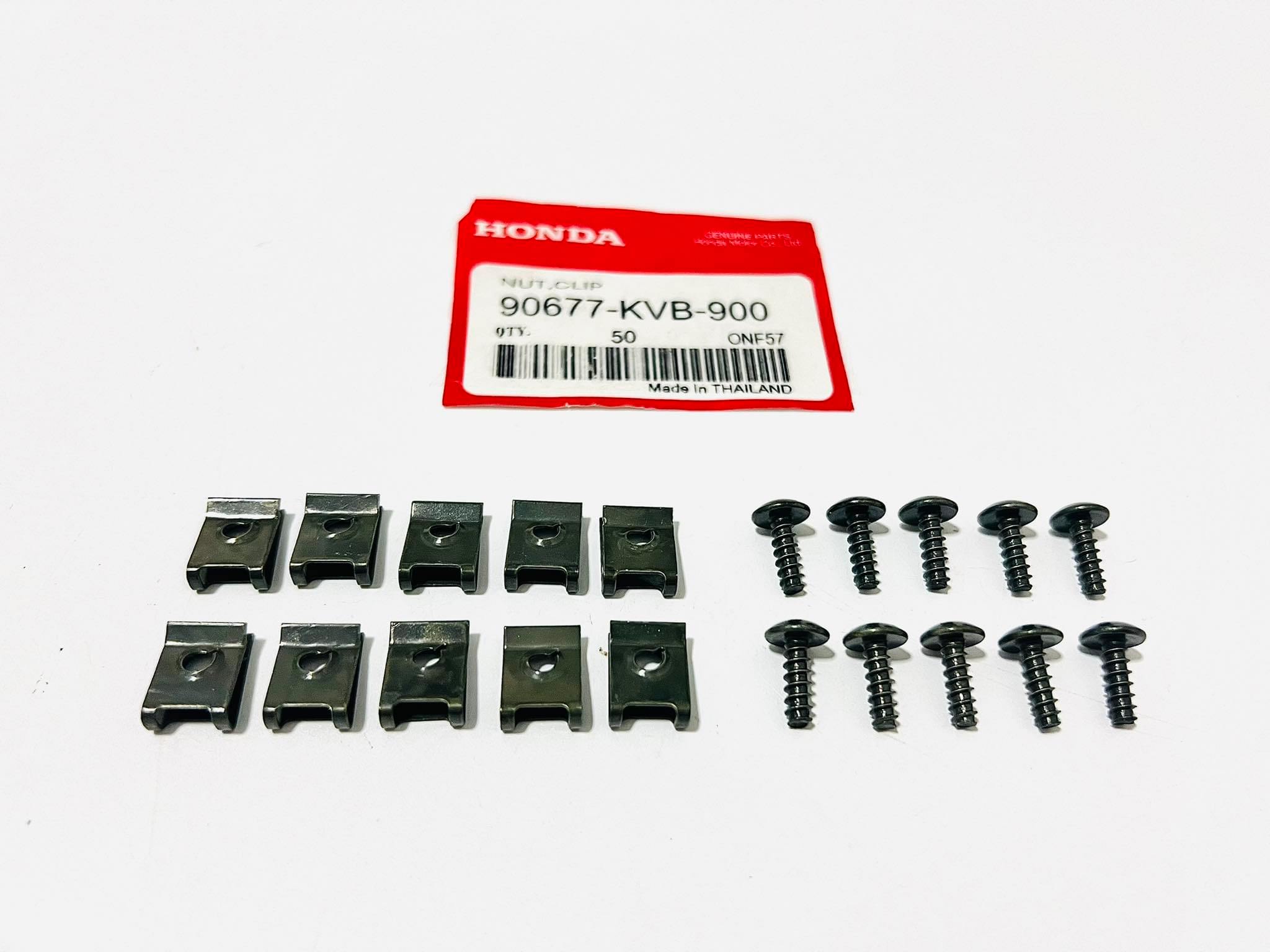 กิ๊ป+น๊อตบังลมเวฟ ดรีม มอเตอร์ไซด์ฮอนด้าทั่วไป L31