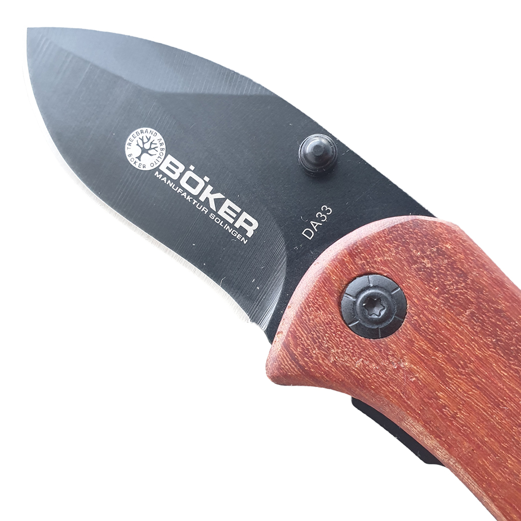 มีดพับ มีดพก BOKER DA33 ขนาด 5.1 นิ้ว (13 ซม.) ด้ามไม้