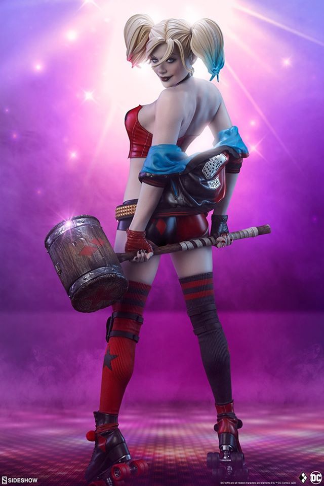 Sideshow Collectibles 300714 Hell on Wheels - Harley Quinn (Premium Format)
