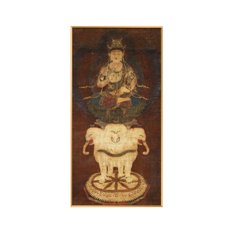 #ภาพวาดทังก้า(Thangka)ภาพวาดทิเบต ทังก้า มันดาลา พุทธศิลป์ชั้นสูง