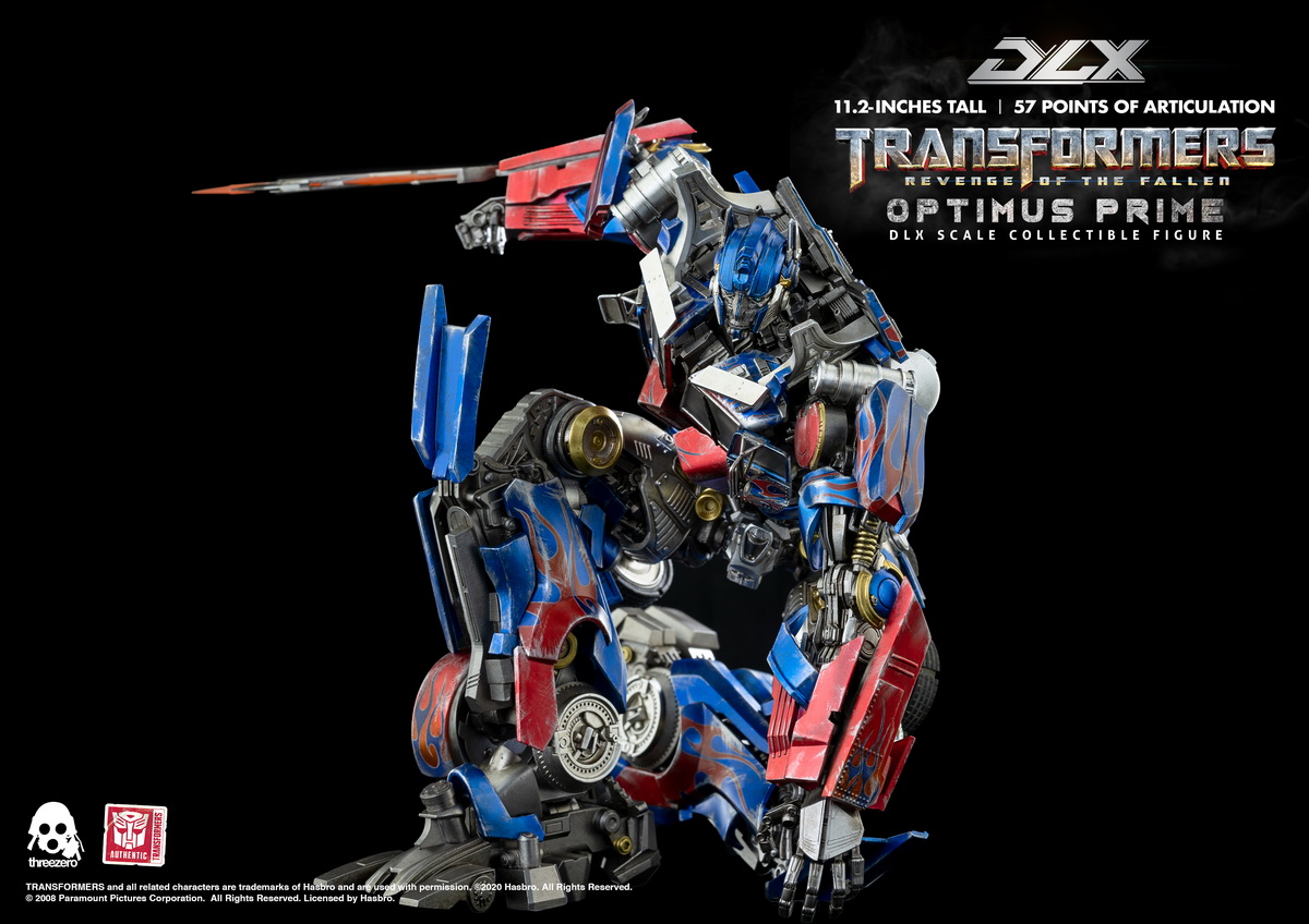 threezero 3Z0163 DLX Transformers: Revenge of the Fallen - Optimus Prime