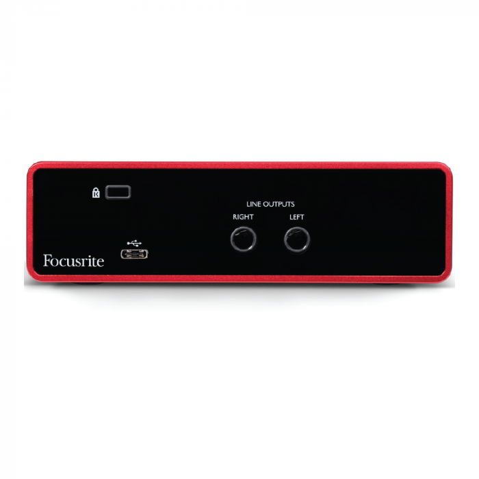 Focusrite Scarlett Solo (3RD GEN) Interface สำหรับปรับแต่งเสียงรับส่งสัญญาณบันทึกเสียงไมโครโฟนกับคอมพิวเตอร์