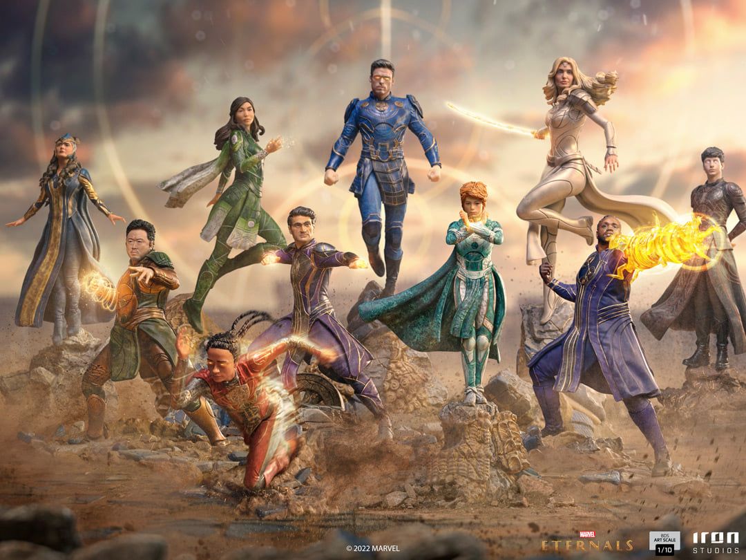 Iron Studios BDS Art Scale 1/10 Eternals - Eternals (Complete Set of 10)