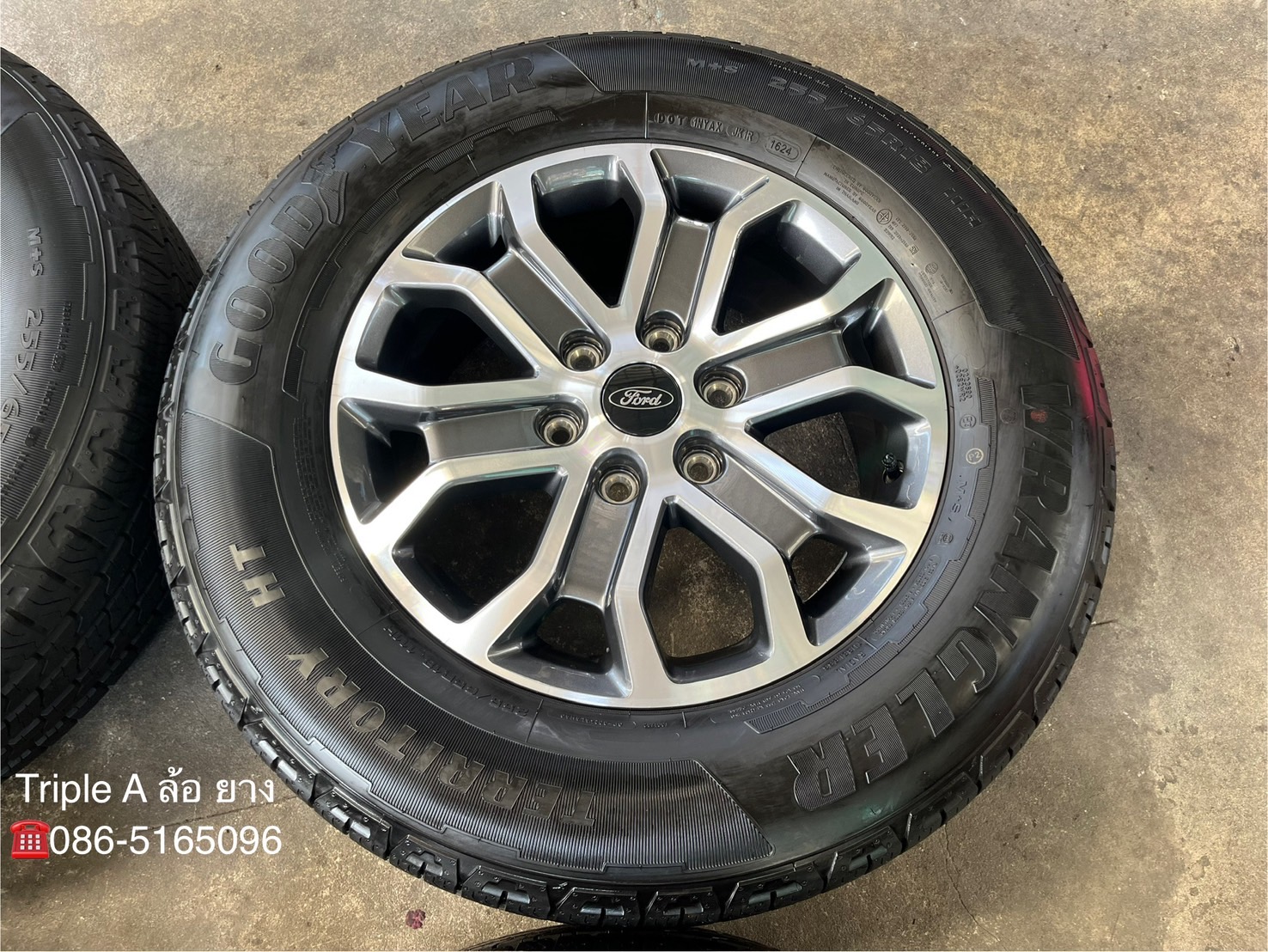 ✨ล้อแม็กพร้อมยางใหม่ป้ายแดง✨Ford Everest รุ่นใหม่ล่าสุด ขอบ 18♨️ปี 24♨️💖ใหม่กริ๊บ💖