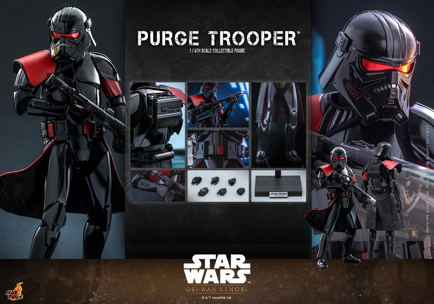Hot Toys TMS081 1/6 Star Wars: Obi-Wan Kenobi™ - Purge Trooper™