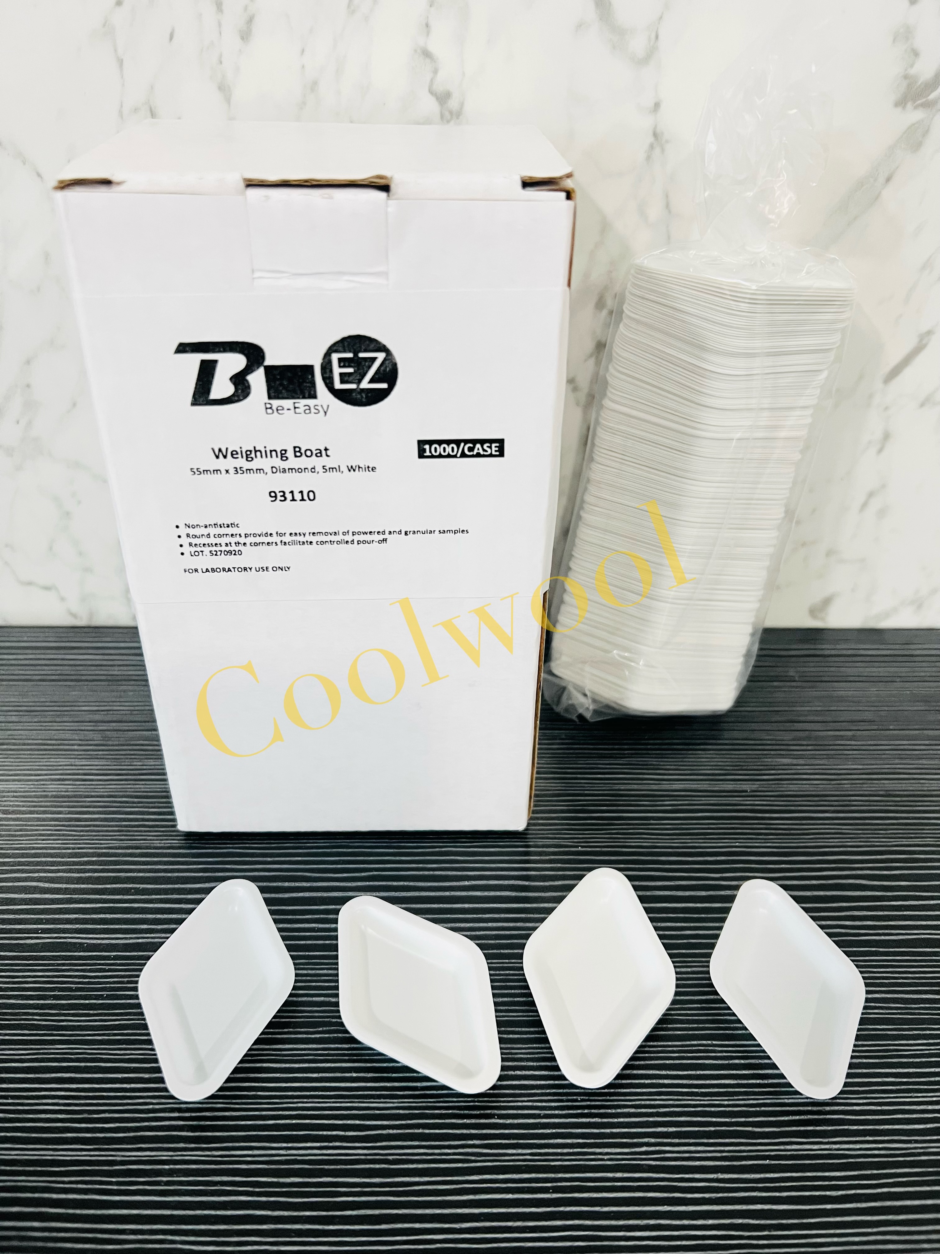 Weighing Boat จานชั่งสาร ทรง Diamond