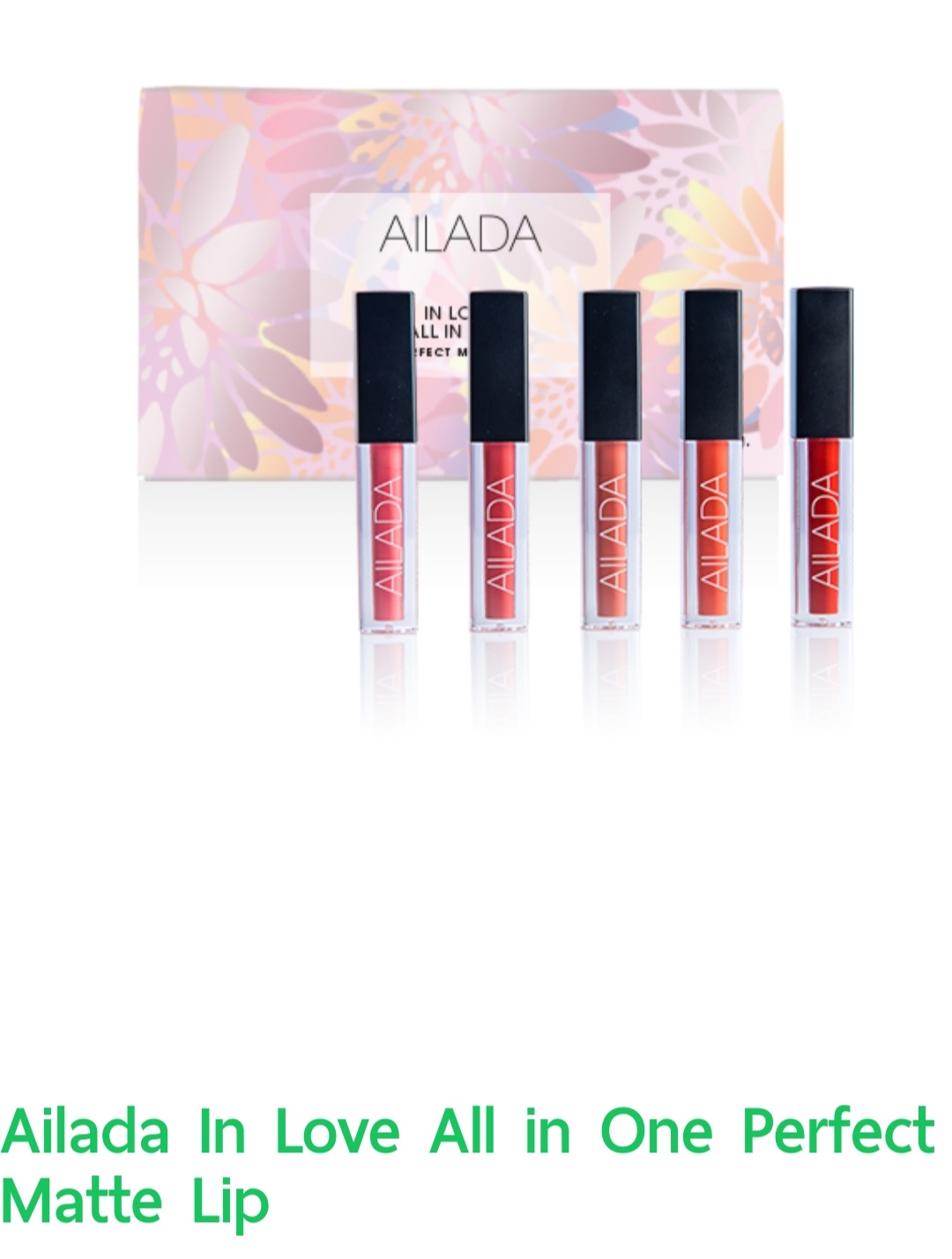 รวม aiyara planet ไอยรา แพลนเน็ต ลิปแมท Ailada in love all in one perfect matte lip 5ml.