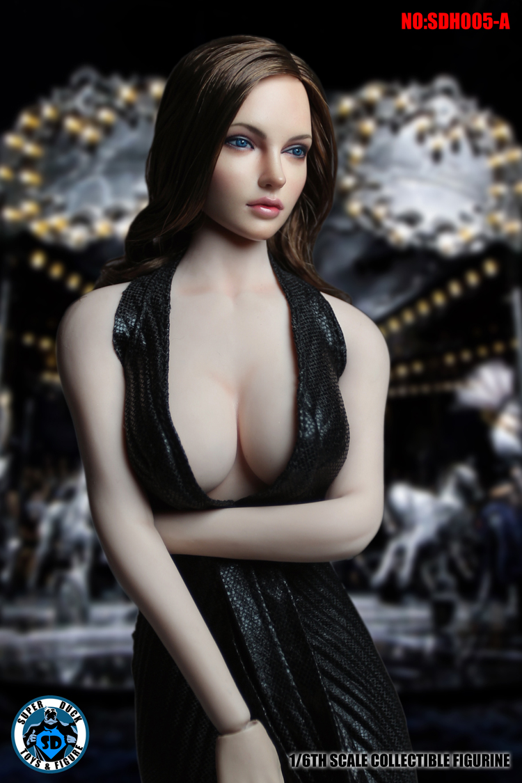 SUPER DUCK SDH005-A, SDH005-B, SDH005-C American women head