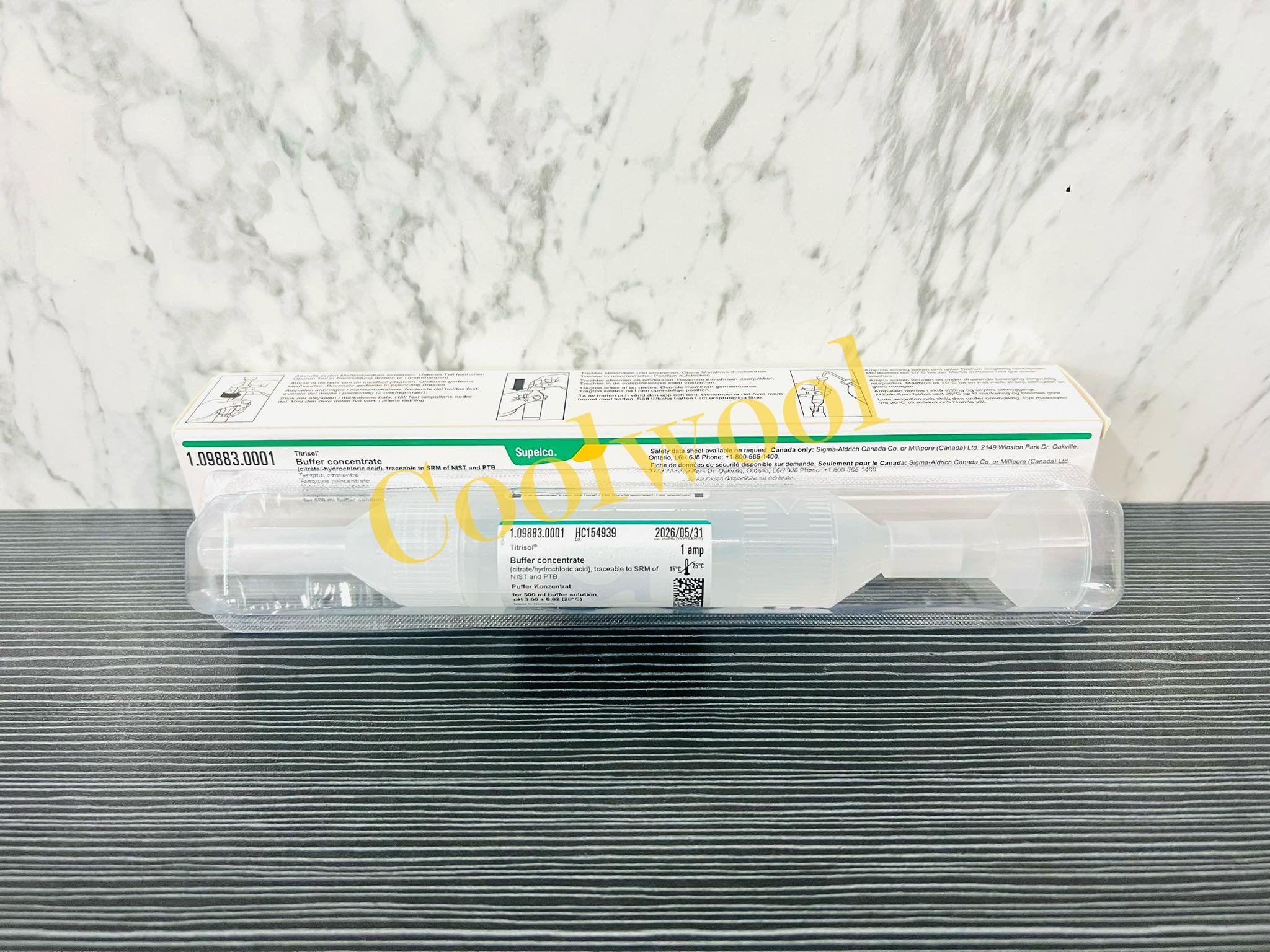 MERCK™ TITRISOL BUFFER PH 3.00 + /- 0.02 (20 GR.C) (CITRAT, 1AMP
