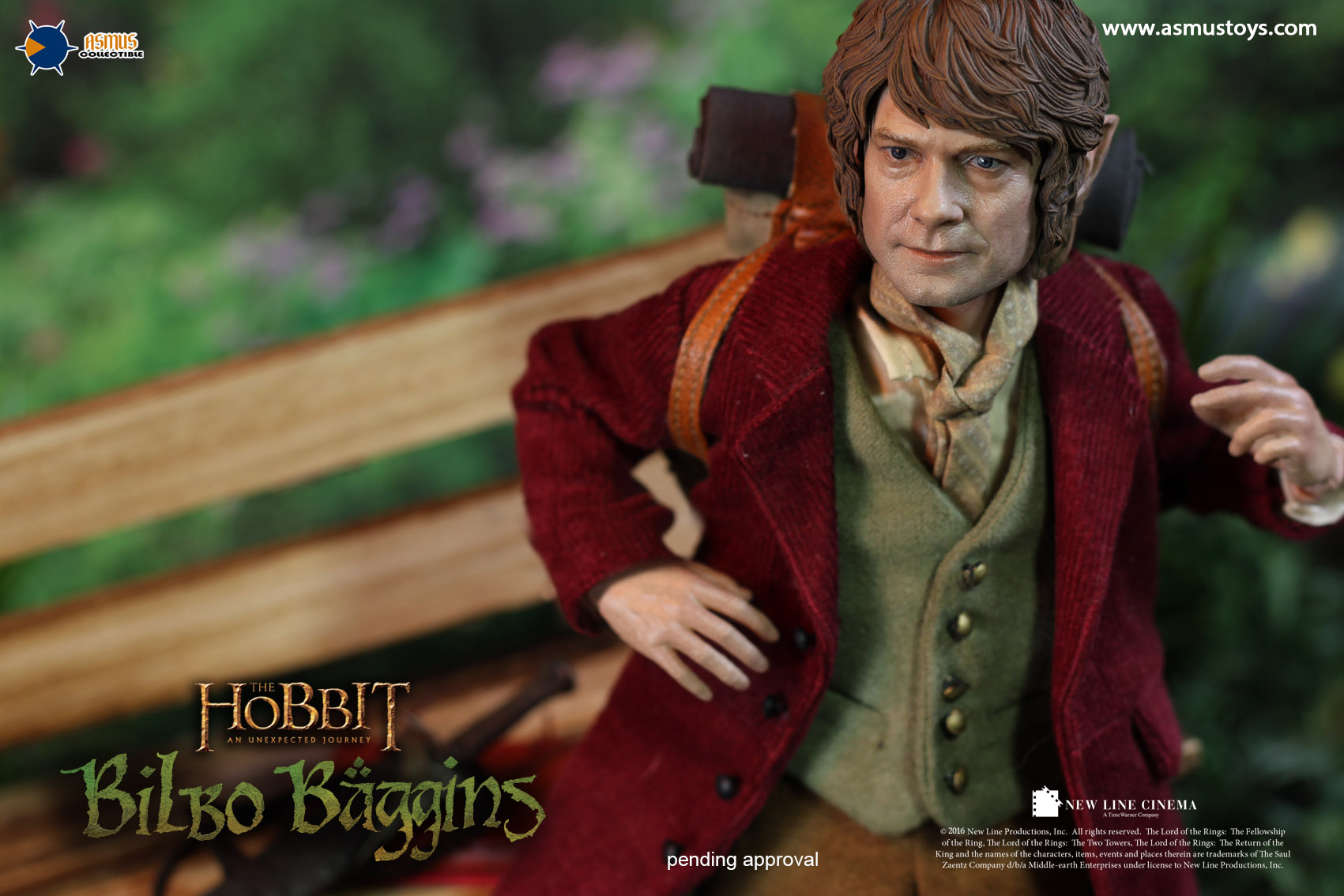 Asmus Toys HOBT07 The HOBBIT: The Battle of the Five Armies - Bilbo Baggins