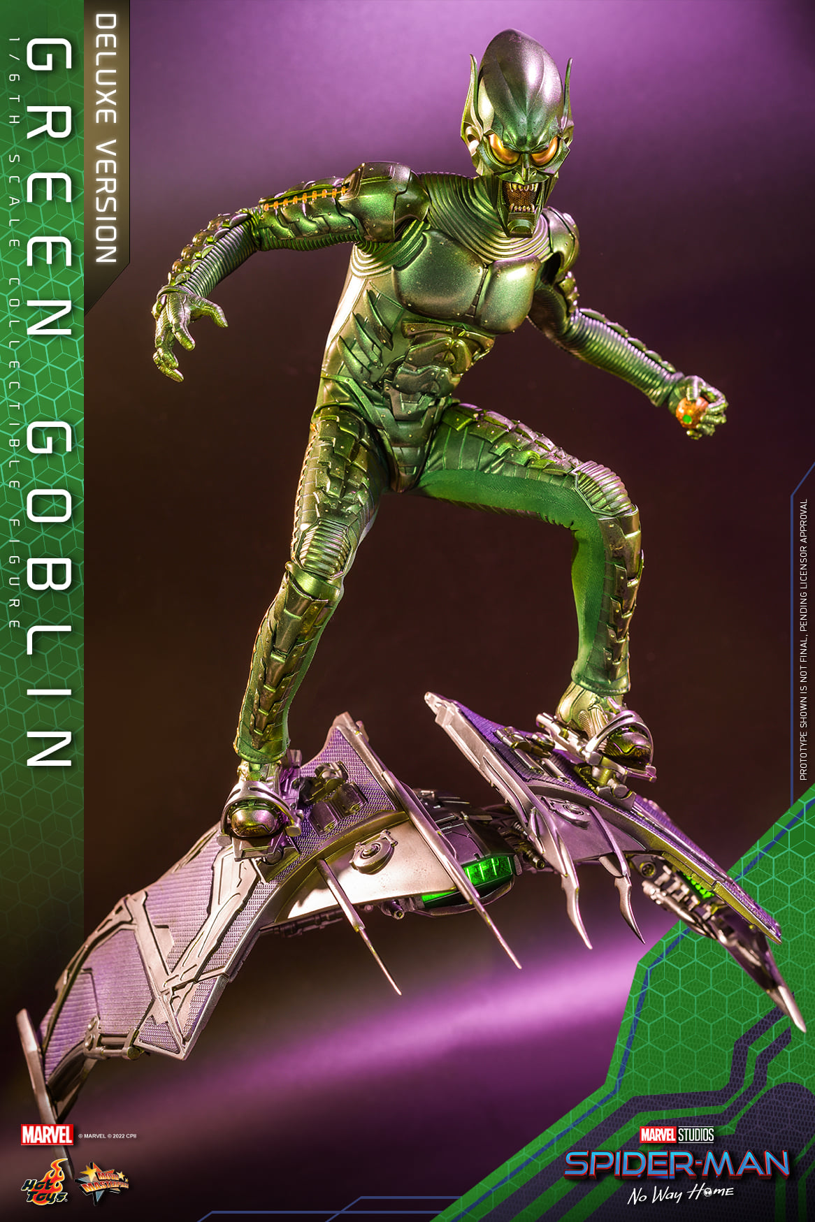 Hot Toys MMS631 1/6 Spider-Man: No Way Home - Green Goblin (Deluxe Version)