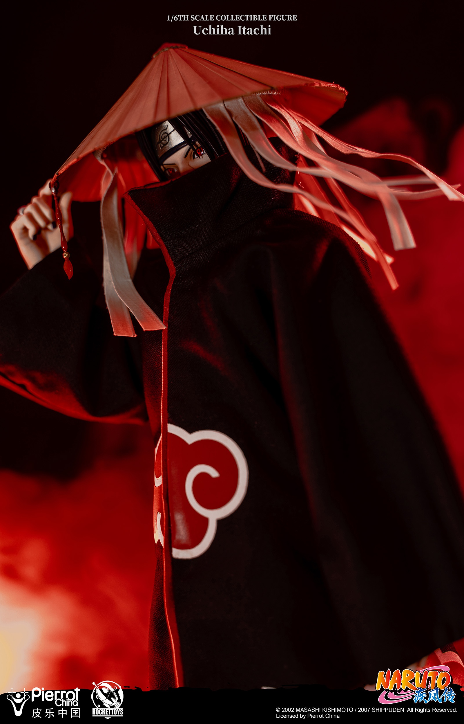 ROCKETTOYS ROC-003 1/6 NARUTO - UCHIHA ITACHI