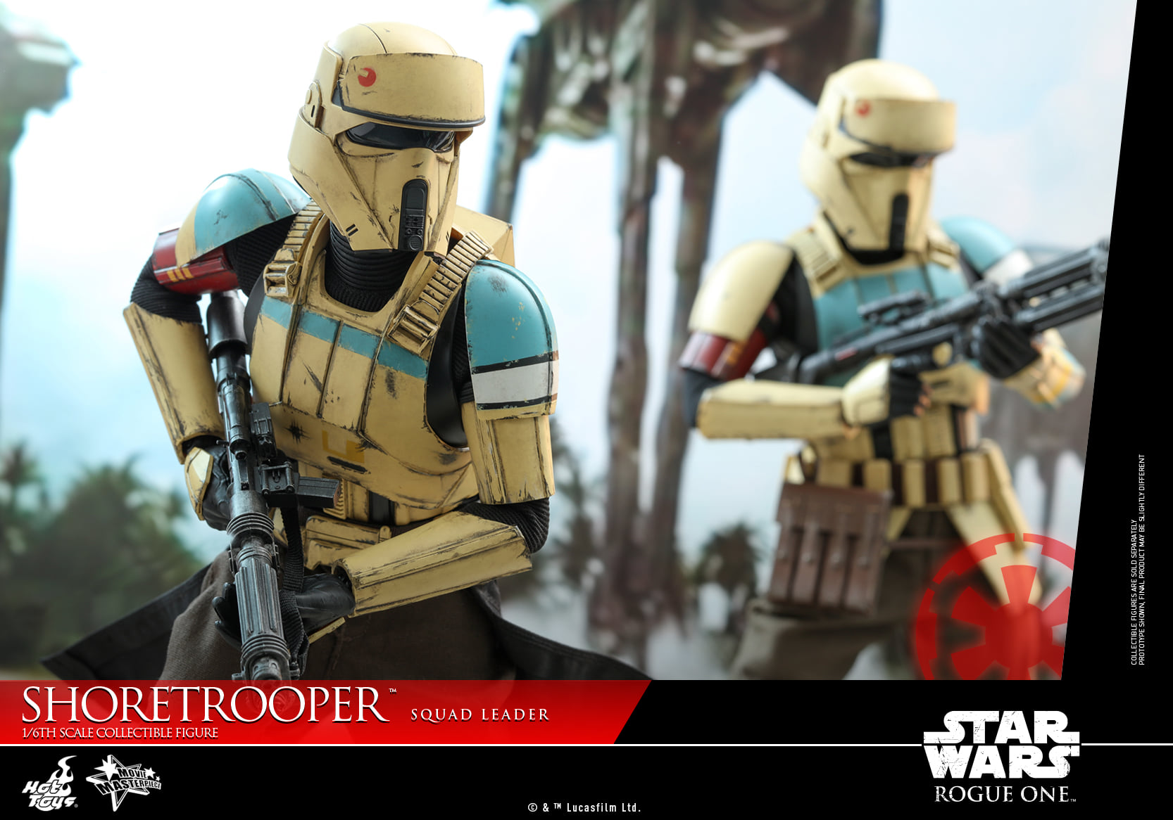 Hot Toys MMS592 Rogue One: A Star Wars Story™ - Shoretrooper Squad Leader™