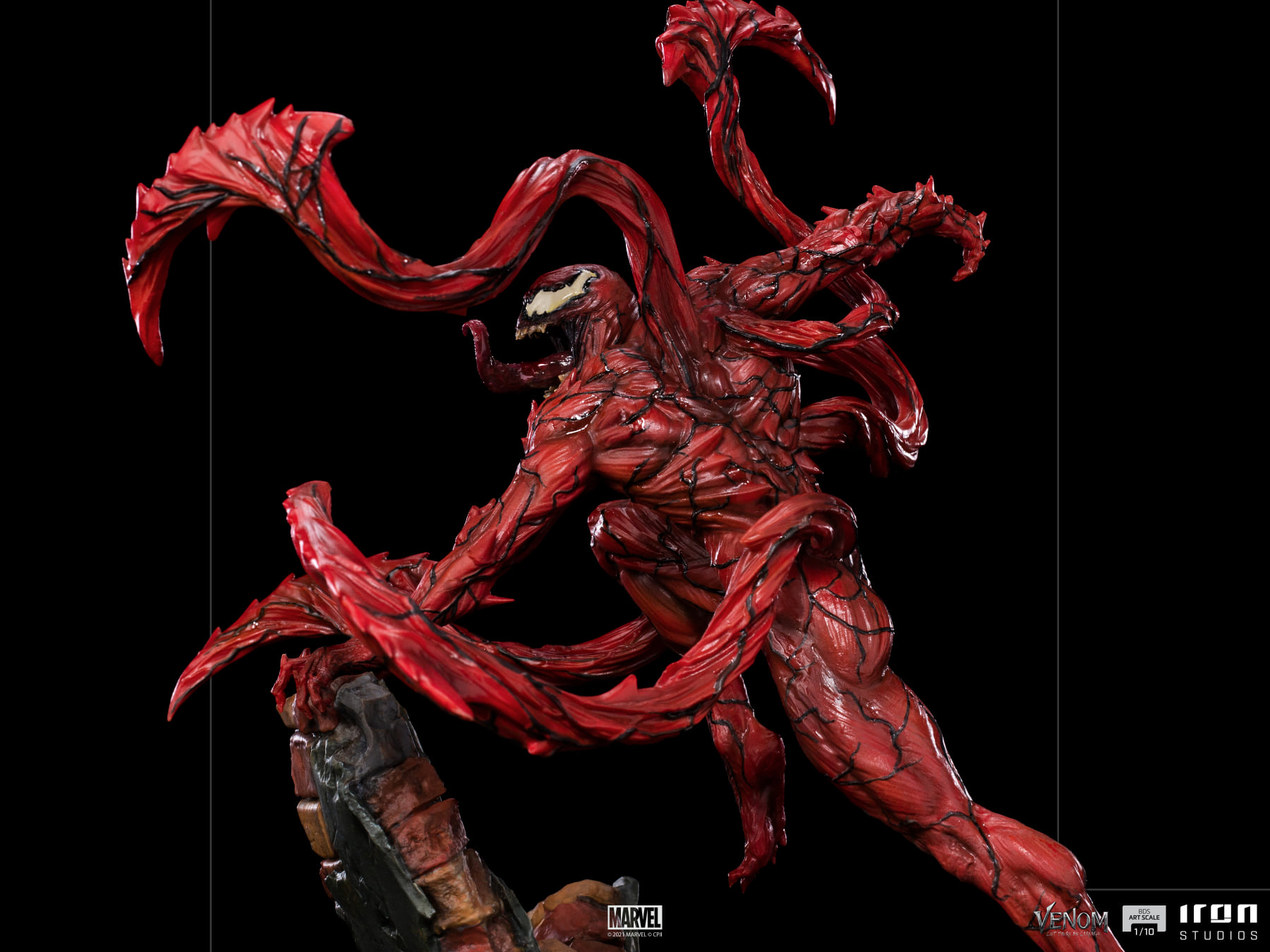 Iron Studios BDS Art Scale 1/10 Venom: Let There Be Carnage - Carnage
