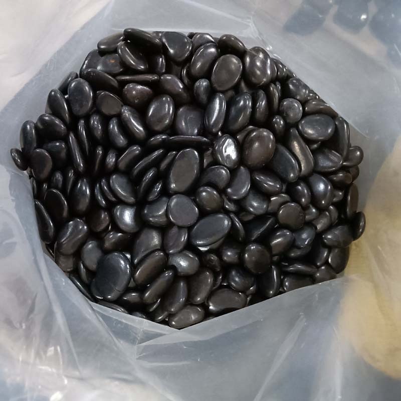 หินกรวดทะเล หลากสี