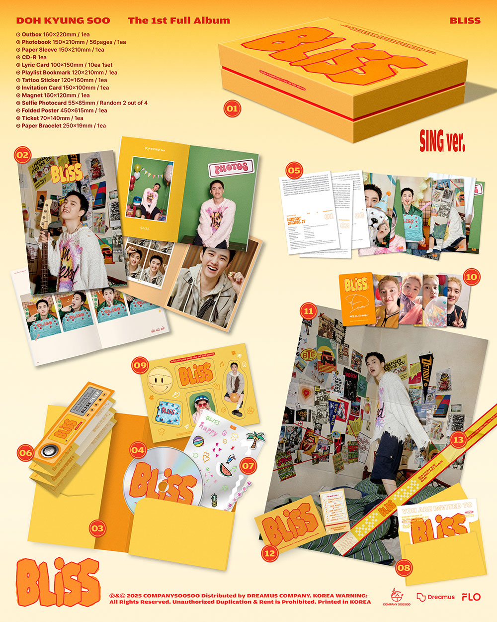 [PRE] D.O. - The 1st Full Album BLISS