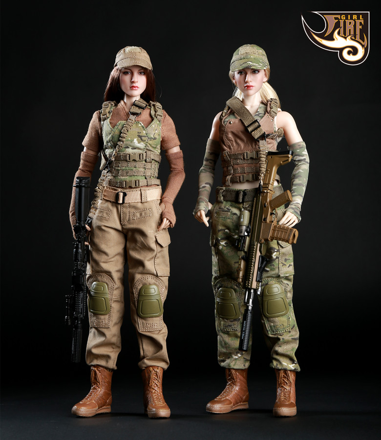 Fire Girl Toys FG003, FG004 1/6 Tactical female series suit