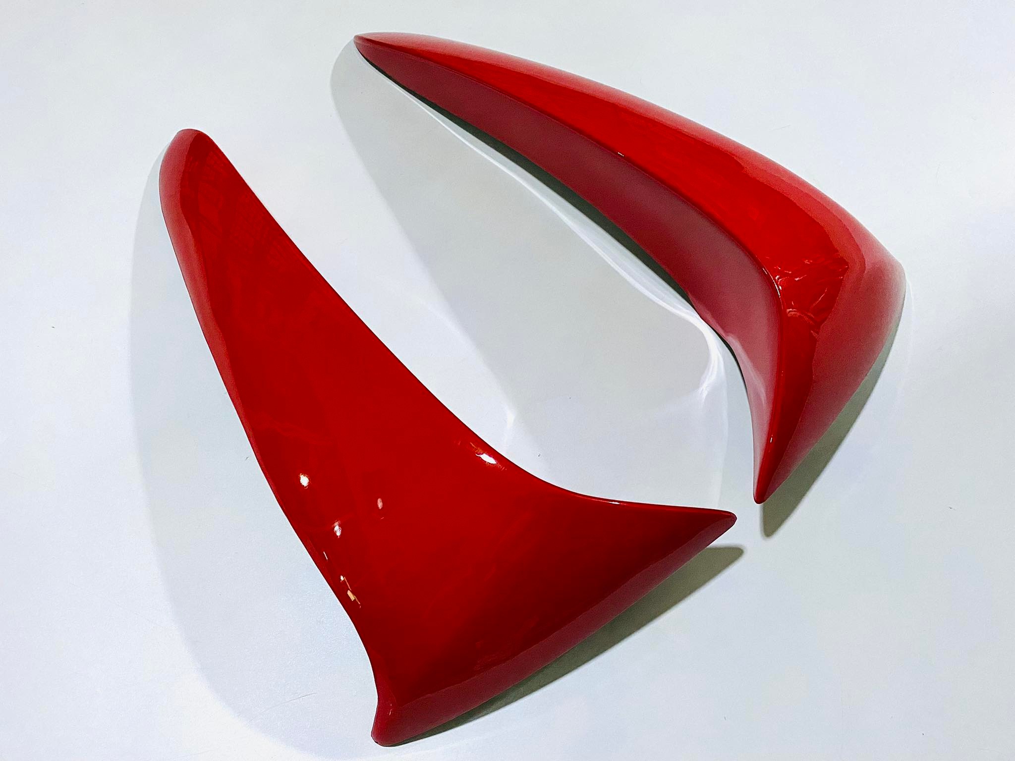 บังลมเวฟ125r s ปี2004 สีแดง