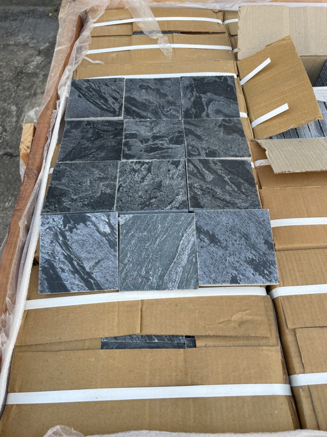 หินธรรมชาติ Silver Grey